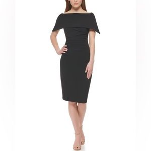 Vince Camuto Off the Shoulder Sheath Dress